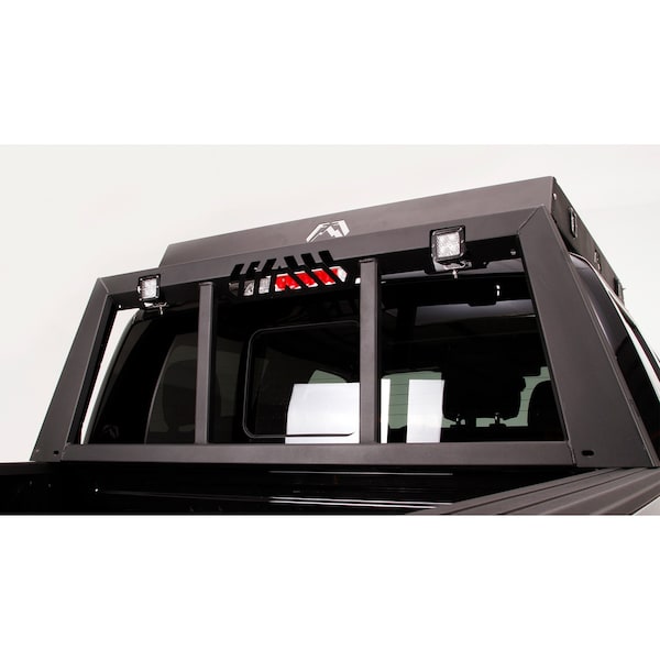 Fab Fours HEADACHE RACK MODIFIER FOR HR12 MATTE BLACK HRM04-1 - main